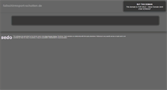 Desktop Screenshot of fallschirmsport-schotten.de